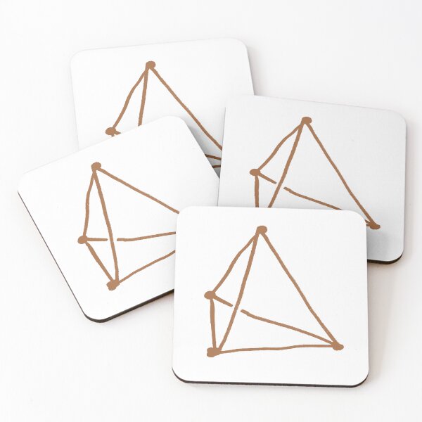 Item preview, Copper Tetrahedron designed and sold by MagentaTwilight.