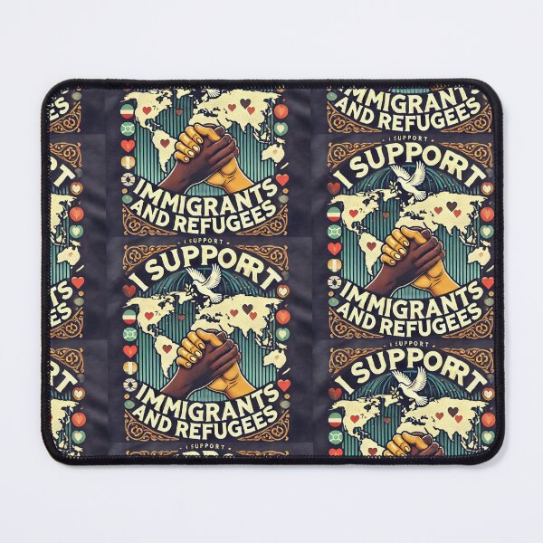 Item preview,  I Support Immigrants and Refugees  designed and sold by Adilessayeh.
