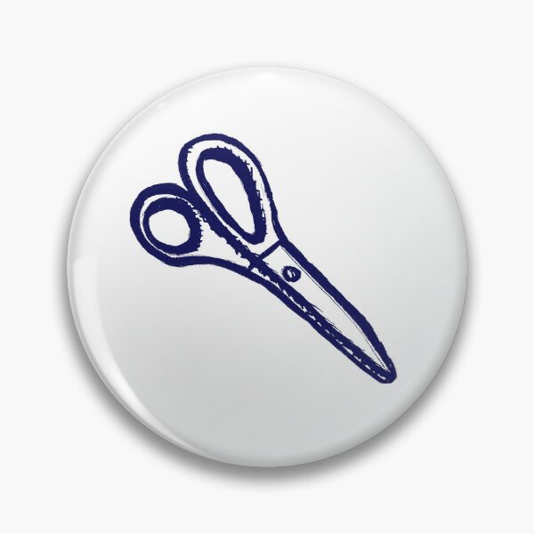 Item preview, Snip Snip! Scissors! Royal Blue designed and sold by MagentaTwilight.