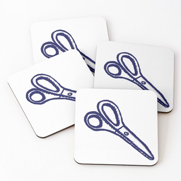 Item preview, Snip Snip! Scissors! Royal Blue designed and sold by MagentaTwilight.