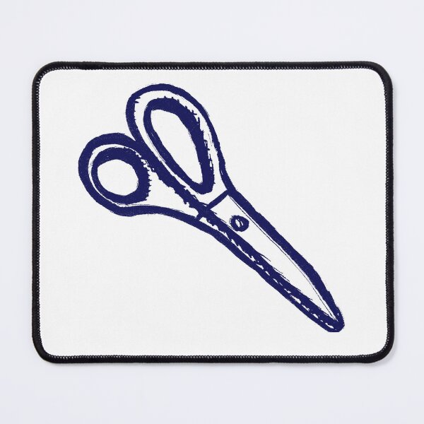 Item preview, Snip Snip! Scissors! Royal Blue designed and sold by MagentaTwilight.