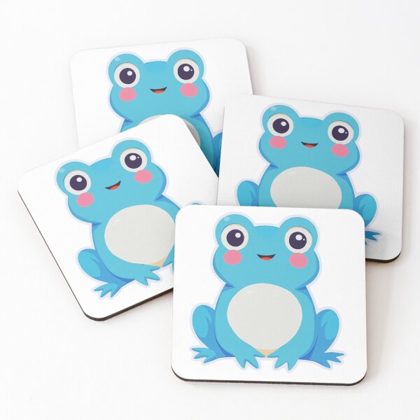Item preview, Adorable Blue Frog Design designed and sold by artiviohub.