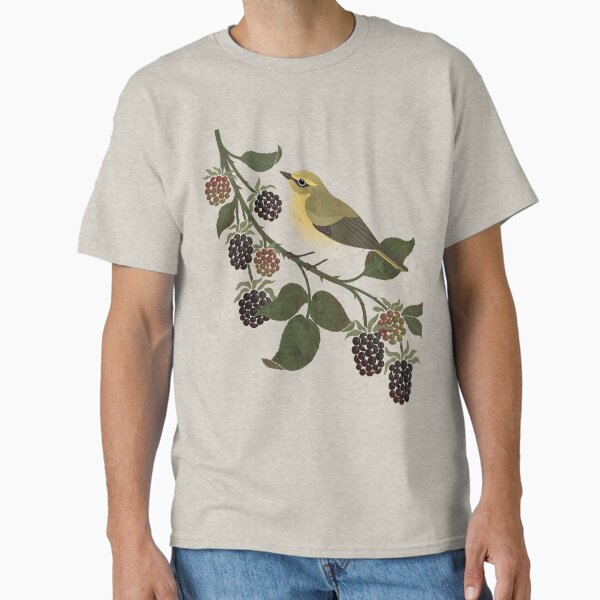 Item preview, Chiffchaff in Blackberries designed and sold by littleclyde.