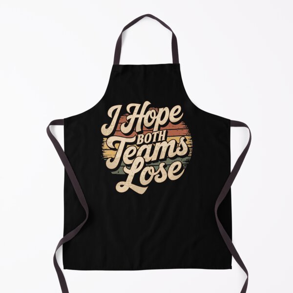 Item preview, I Hope Both Teams Lose Funny American Football - This funny gift is perfect for sarcastic football fans, neutral spectators, and anyone who loves trolling rival teams on game day. designed and sold by ZyziowskyArt.