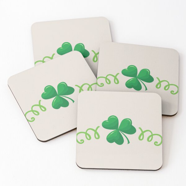 Item preview, Lucky Irish Shamrocks, St. Paddy’s Day Clover Pattern, Green, Irish, St. Patrick’s Day, New York, Chicago designed and sold by UPPrints.