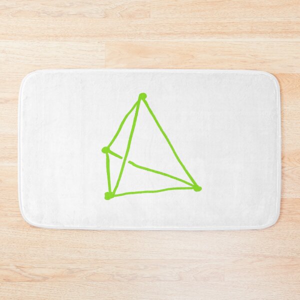 Item preview, Apple Green Tetrahedron designed and sold by MagentaTwilight.