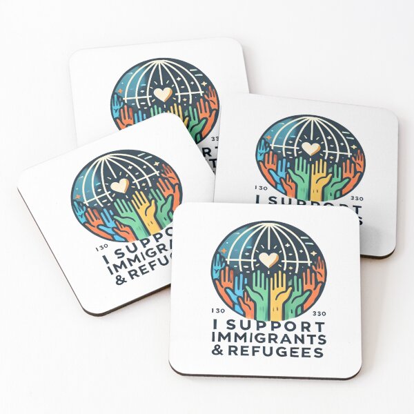Item preview,  I Support Immigrants and Refugees  designed and sold by Adilessayeh.