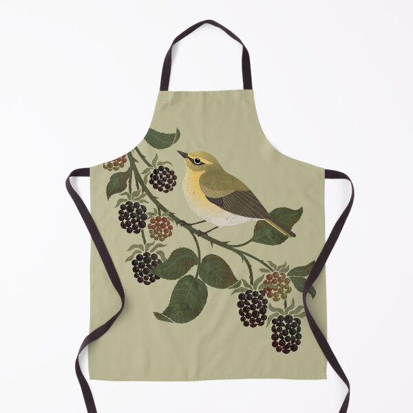 Item preview, Chiffchaff in Blackberries designed and sold by littleclyde.