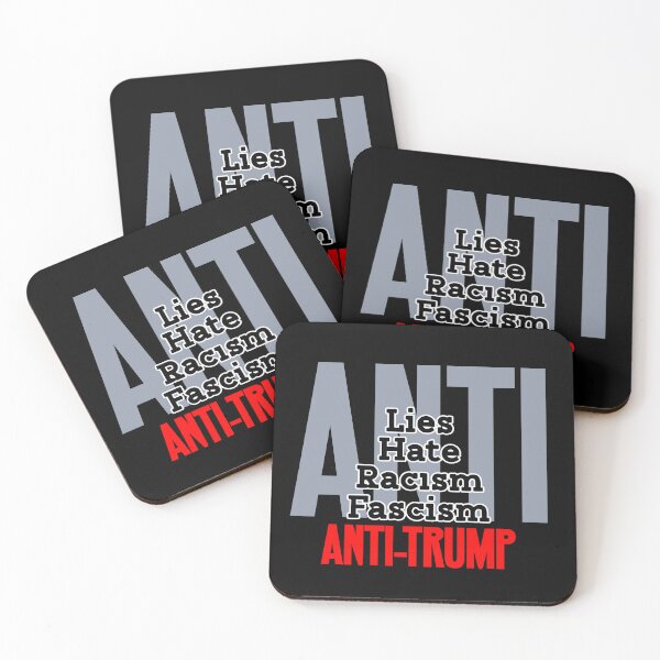 Item preview, Anti Trump Hate Lies and Fascism  designed and sold by Colorfulman.