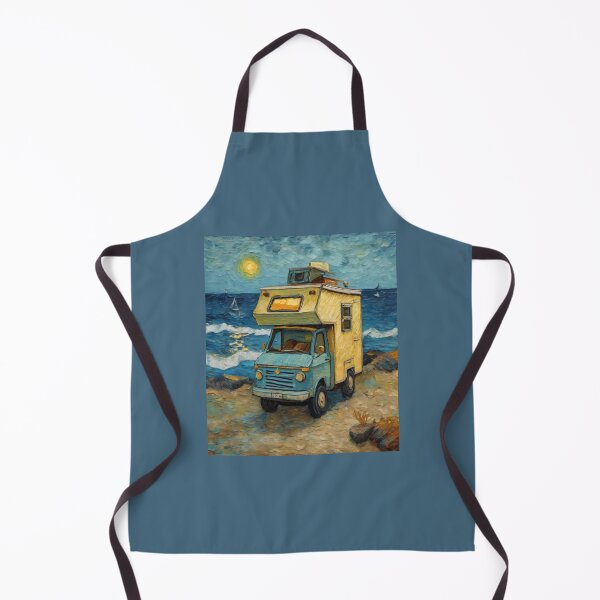 Item preview, "Vintage Camper by the Sea" designed and sold by Artisticanvas.