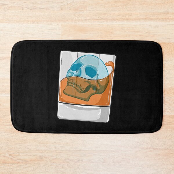 Item preview, Skull Ice Cube In Whiskey designed and sold by PNGShop.