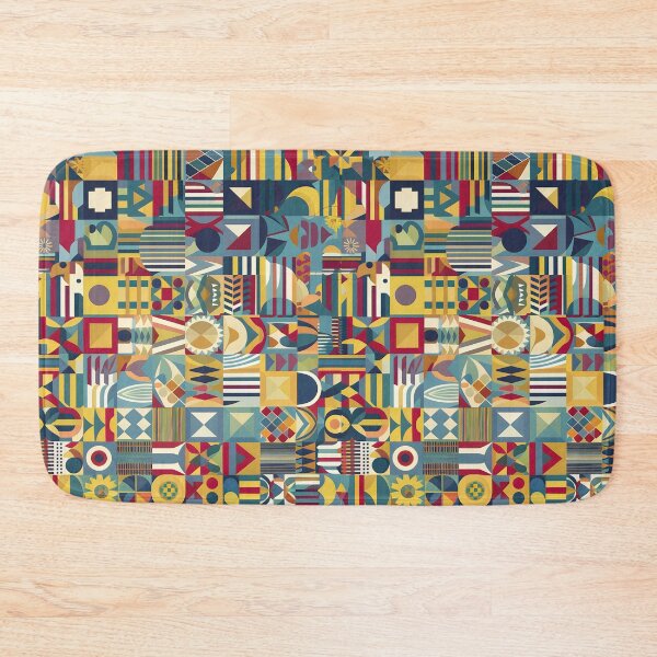 Item preview, Colorful Geometric Pattern | Abstract Retro Art | Modern Aesthetic designed and sold by ViviNyks.