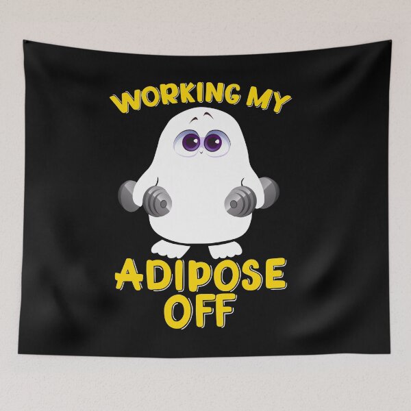 Item preview, Working My Adipose Off Funny Exercise Gift designed and sold by PNGShop.