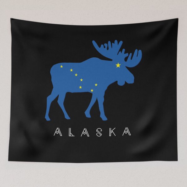 Item preview, Alaska Moose Landscape Animal designed and sold by PNGShop.