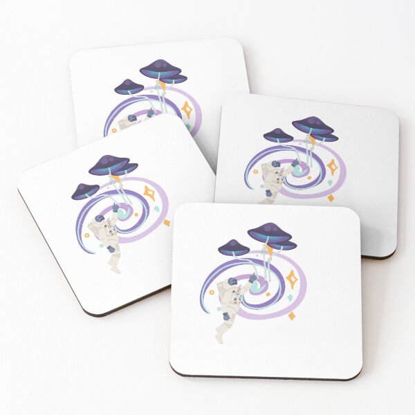 Item preview, Cosmic Astronaut & Psychedelic Mushrooms | Trippy Space Art designed and sold by KA-Design-Art.