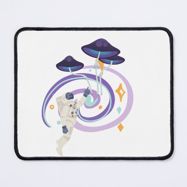 Item preview, Cosmic Astronaut & Psychedelic Mushrooms | Trippy Space Art designed and sold by KA-Design-Art.