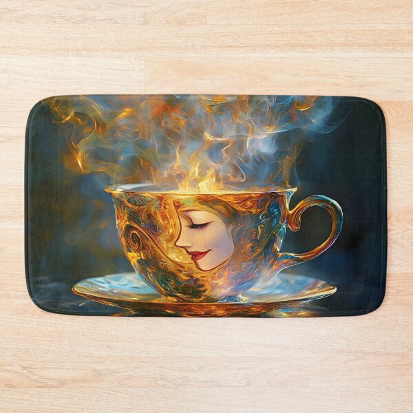 Item preview, Ethereal Coffee Bliss designed and sold by AI-Only Creations.