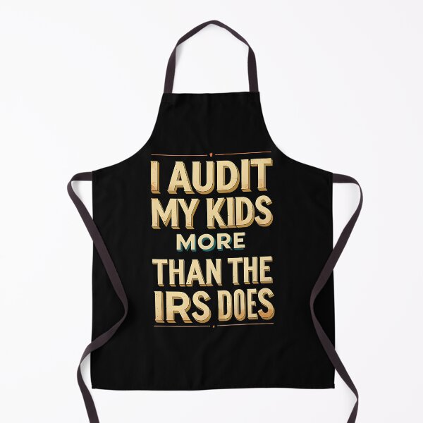 Aperçu de l'œuvre Je contrôle mes enfants plus souvent que l'IRS Papa comptable créée et vendue par DomTeesHaven.