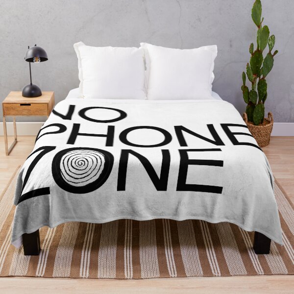 Item preview, No Phone Zone: phone free vibes designed and sold by Starving  Artist.