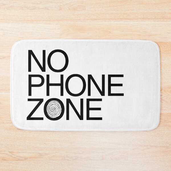 Item preview, No Phone Zone: phone free vibes designed and sold by Starving  Artist.
