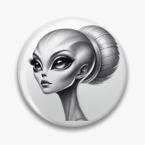 Item preview, Beautiful Alien No.2 designed and sold by Gentle40Winks.