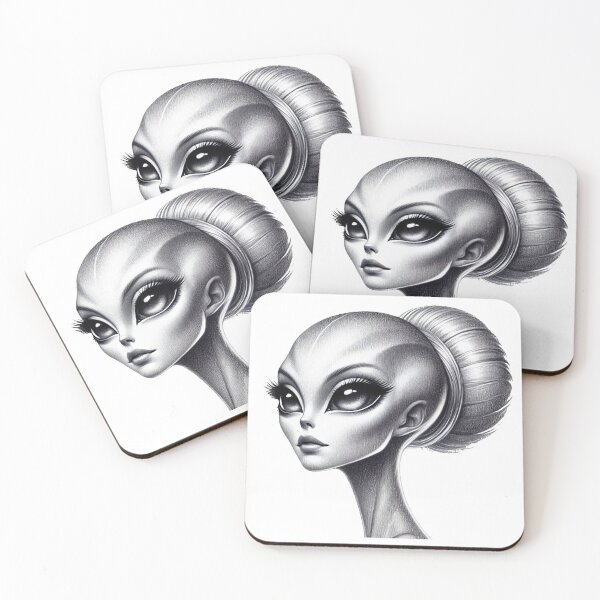 Item preview, Beautiful Alien No.2 designed and sold by Gentle40Winks.