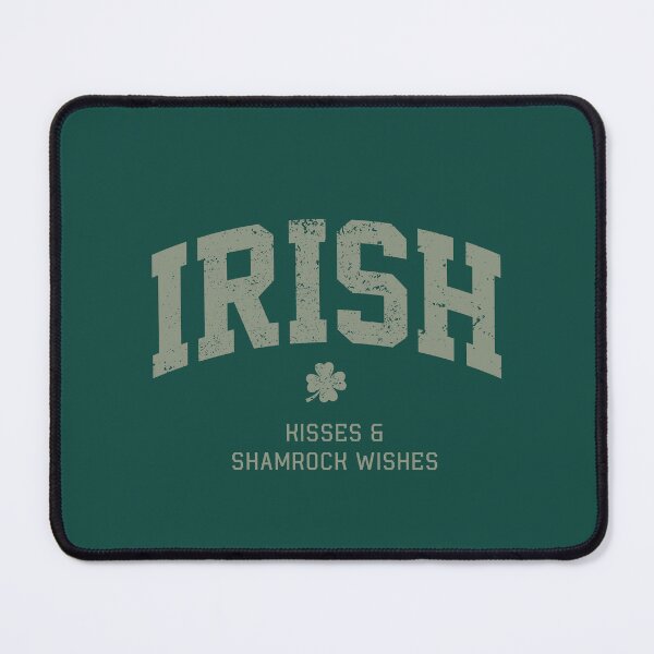 Item preview, Irish Kisses and Shamrock Wishes, St. Paddy’s Day Y’all, Green, Irish, St. Patrick’s Day, New York, Chicago, US, Artichoke Clover designed and sold by UPPrints.