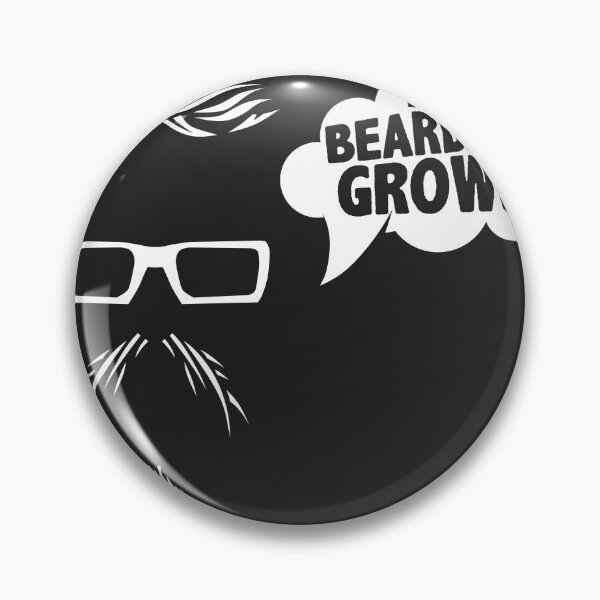 Item preview, bearded quote beard hipster beard grows humor sunglasses designed and sold by Achille3777.
