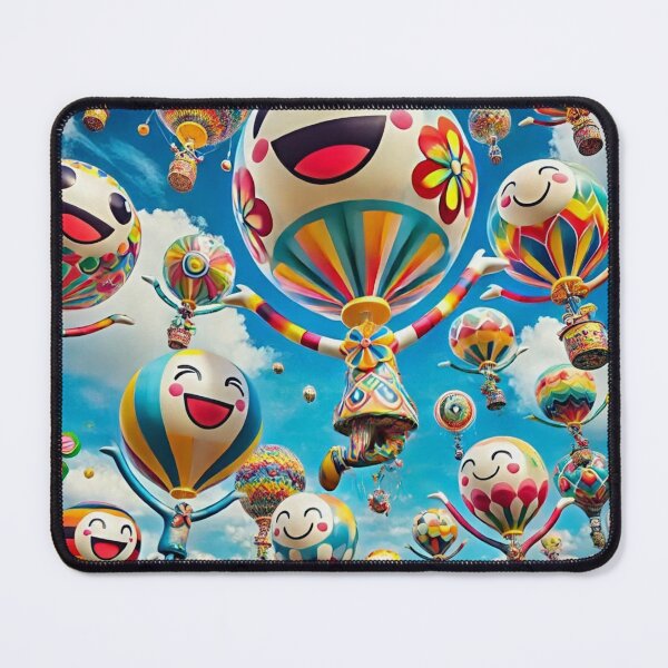 Item preview, Joyful Hot Air Balloons designed and sold by GlassPenny.