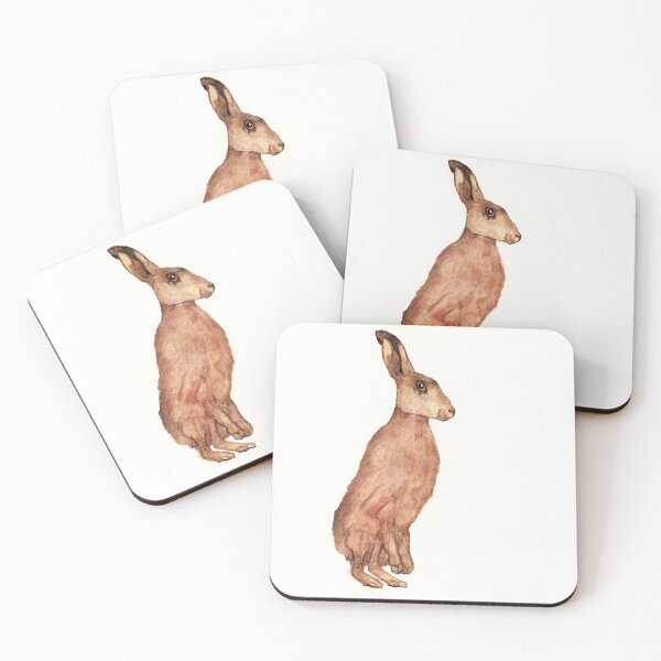 Item preview, The Adventures of Mr. Hare in an Upright Stance Looking Adventurous yet Quizzical designed and sold by NJCArtPhoto.