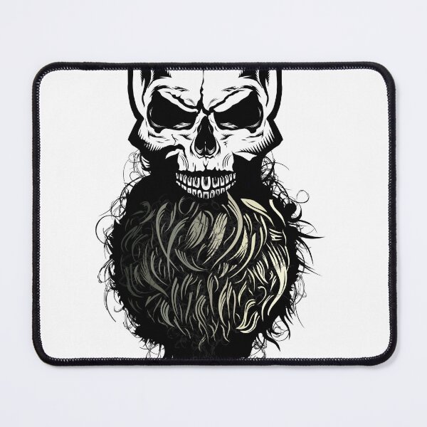 Item preview, skull hipster bearded beard pirate designed and sold by Achille3777.