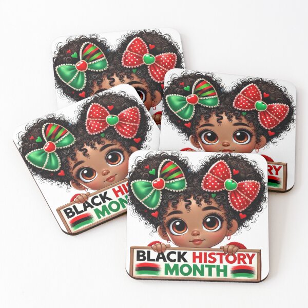 Item preview, Black History Month, Black Kids Girl Magic, African American Pride, Empowering Black Kids, BHM designed and sold by NobelT.
