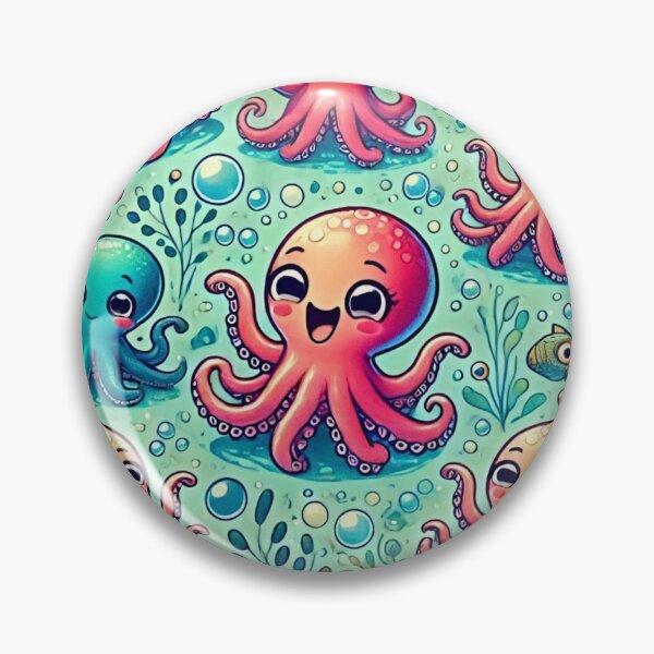 Item preview, A Playful Octopus Parade designed and sold by GlassPenny.