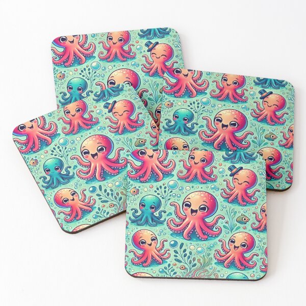 Item preview, A Playful Octopus Parade designed and sold by GlassPenny.