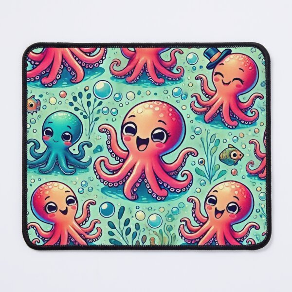 Item preview, A Playful Octopus Parade designed and sold by GlassPenny.