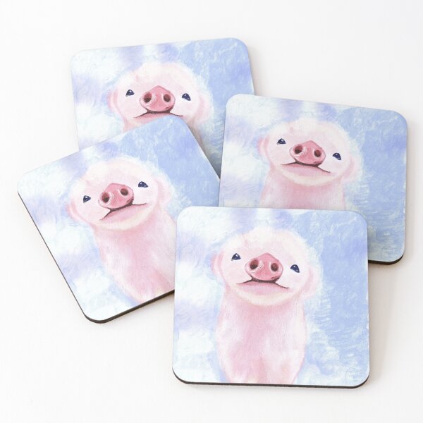 Item preview, Wilbur the Much Loved Piglet designed and sold by NJCArtPhoto.