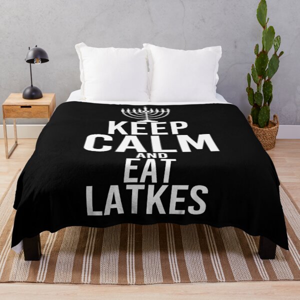 Item preview, Keep Calm And Eat Latkes designed and sold by PNGShop.