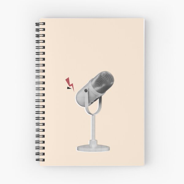 Item preview, Vintage Mic | RADIO SPARK designed and sold by UPPrints.