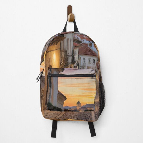Item preview, Coimbra, Portugal: Sunset Glow on Historic Streets designed and sold by LSVart.