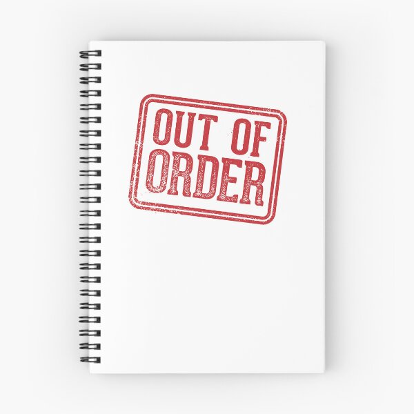 Item preview, Grunge Aesthetic - Out of Order Stamp designed and sold by UPPrints.
