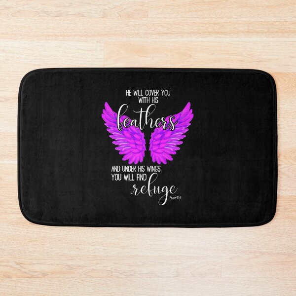 Item preview, He Will Cover You With His Feathers And Under His Wings You Will Find Refuge designed and sold by PNGShop.