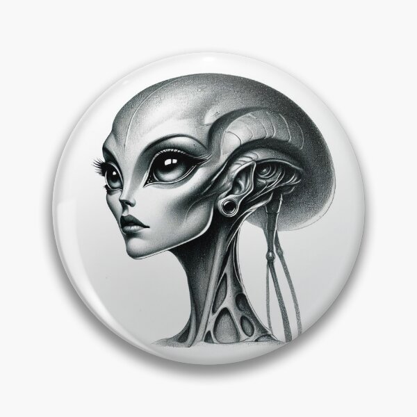 Item preview, Beautiful Alien No.3 designed and sold by Gentle40Winks.