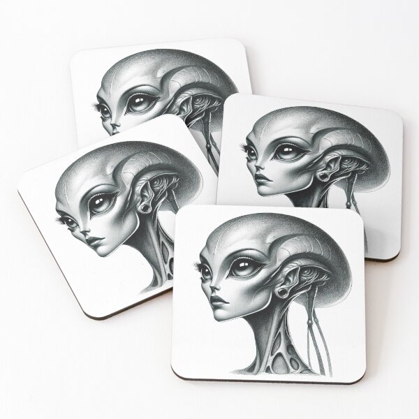 Item preview, Beautiful Alien No.3 designed and sold by Gentle40Winks.