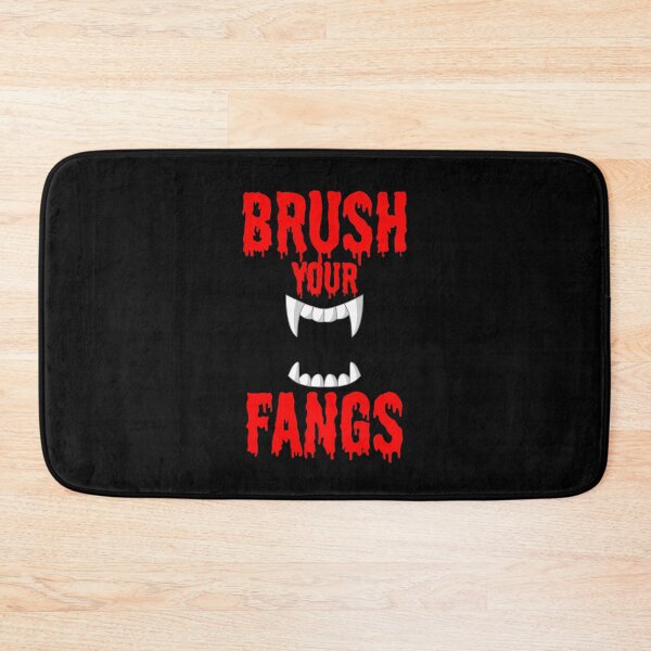 Item preview, Brrush Your Fangs Funny Vampir Teeth designed and sold by PNGShop.