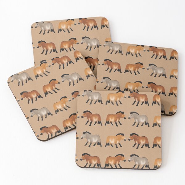 Item preview, Cute Przewalski's horses designed and sold by Artosae.