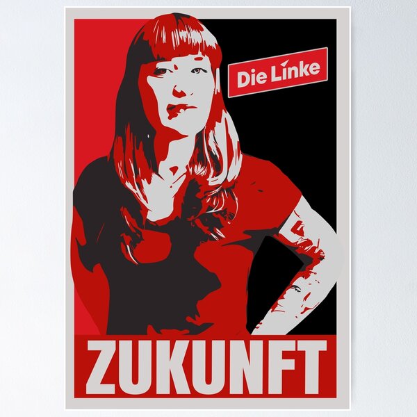 Artikel-Vorschau von Heidi Reichinnek Zukunft, designt und verkauft von Dunkelflaute.