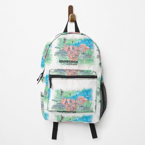 Item preview, Edinburgh Scotland Travel Map designed and sold by artshop77.