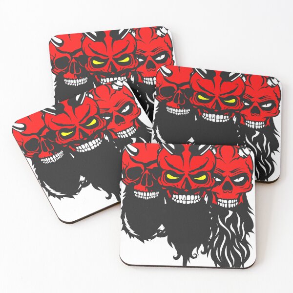 Item preview, devil lucifer skull bearded beard hipster mustache designed and sold by Achille3777.