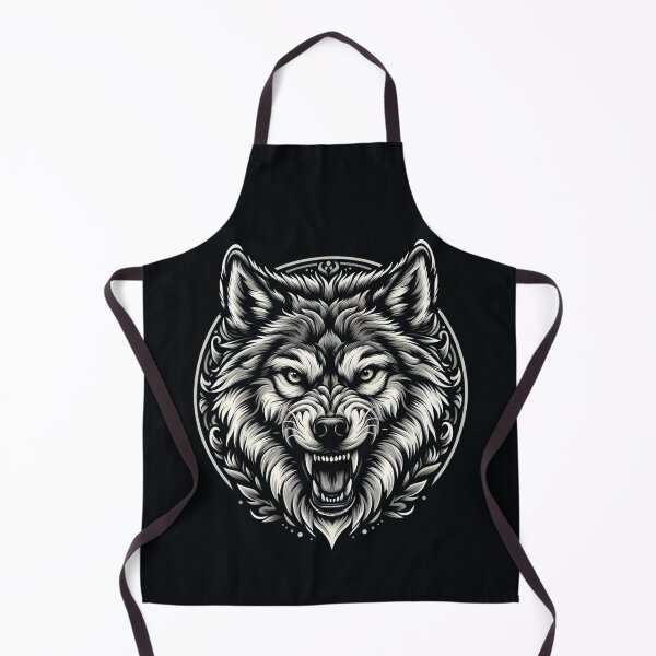 Item preview, Wolf Face D1 designed and sold by dudeism.
