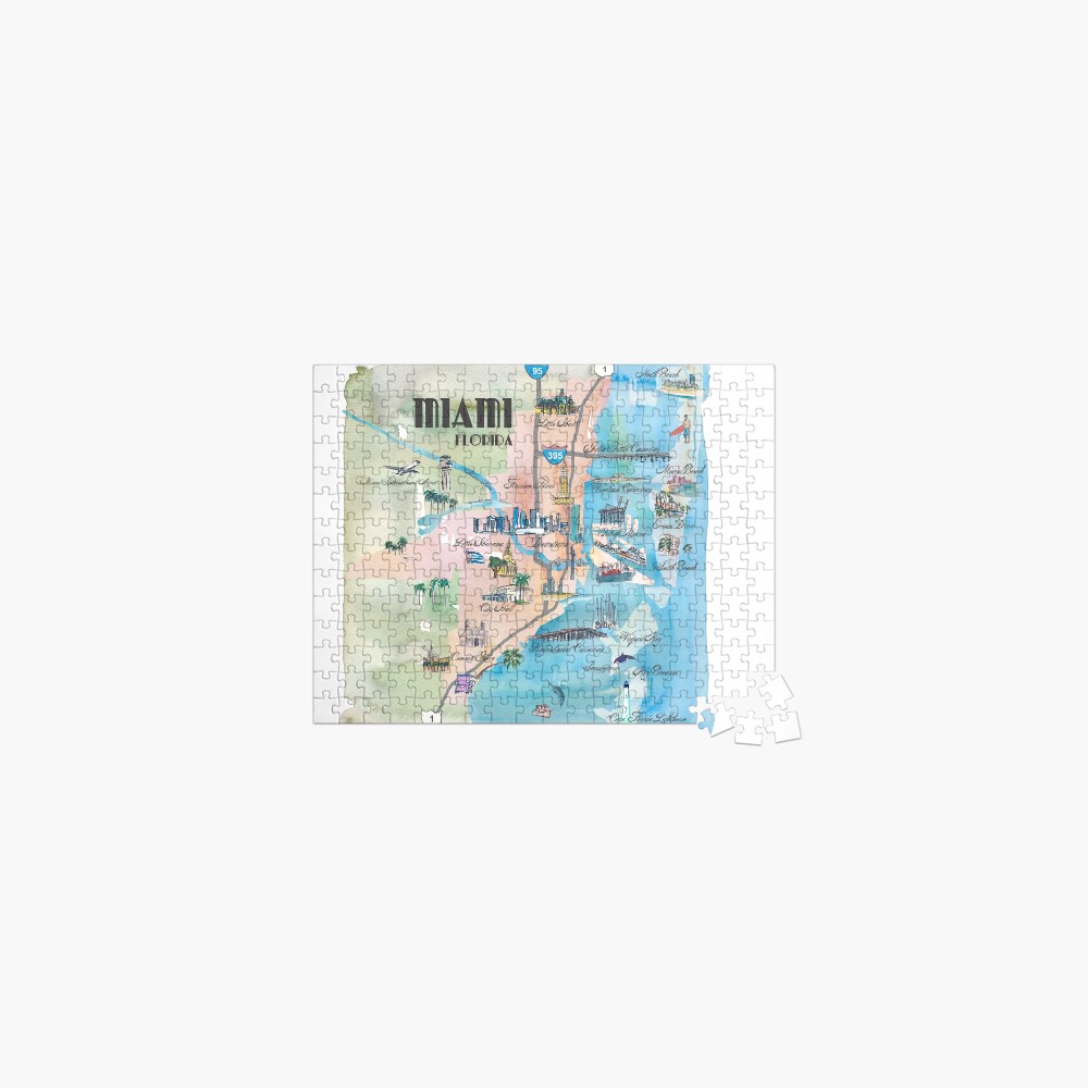 Carte ancienne de la floride Banque de photographies et d